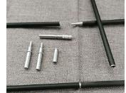 Take-down arrow components