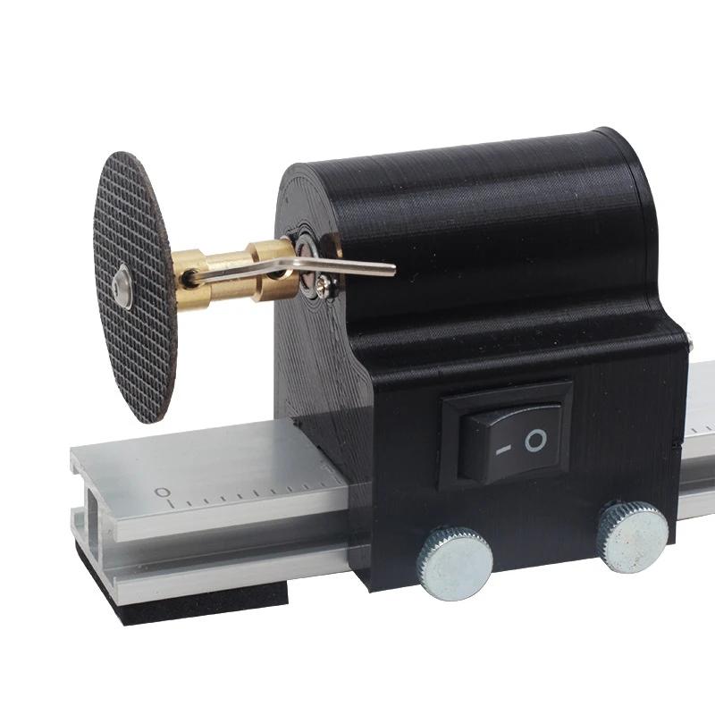 Bench-mounted manual arrow cutter